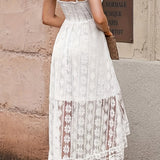 Glam | maxi šaty s výstřihem