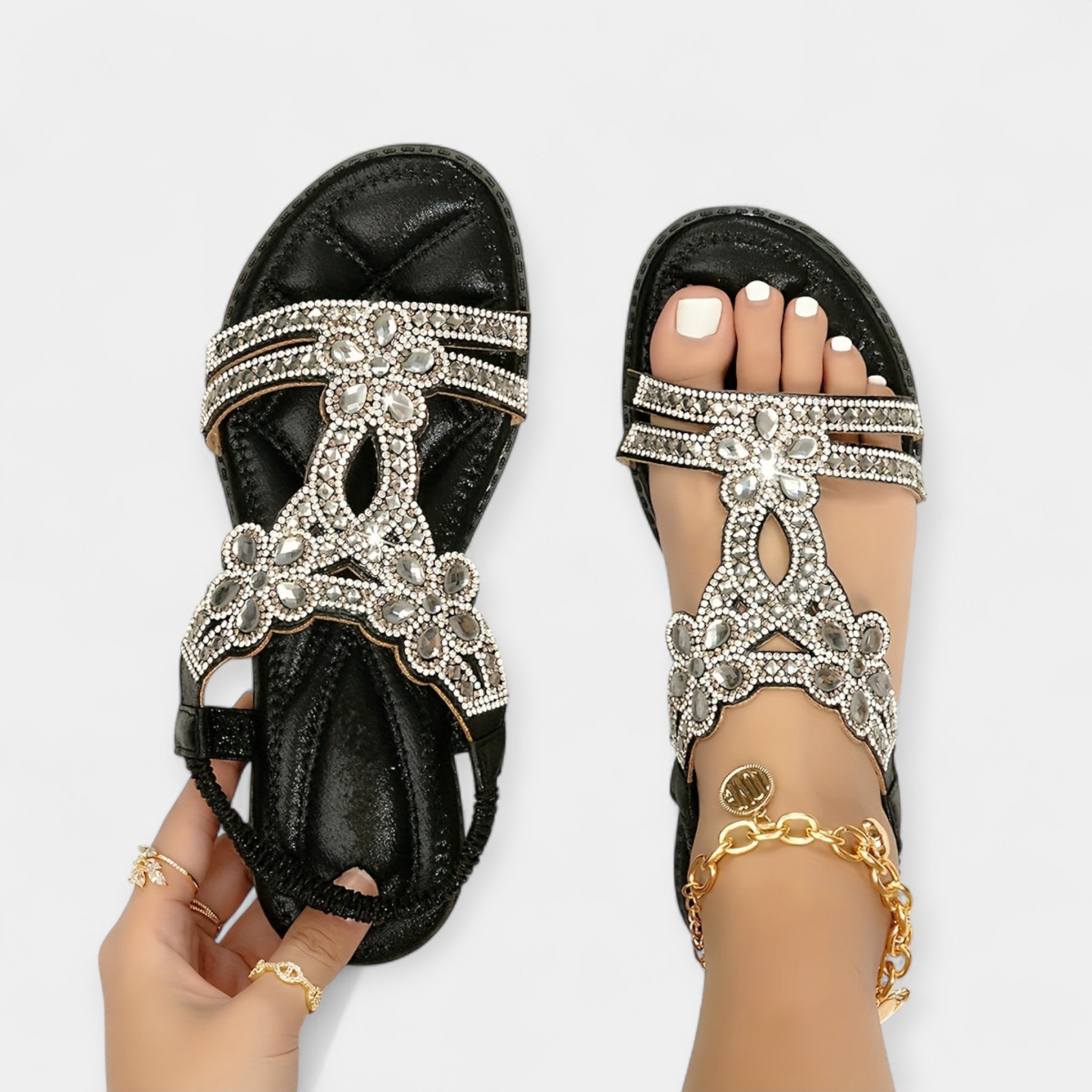 Boho Orthopedické sandály