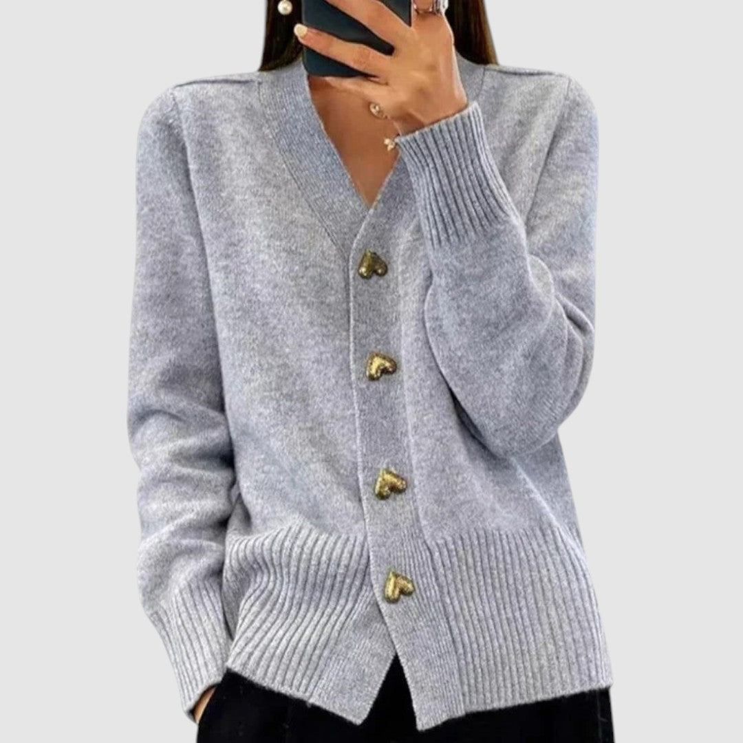 Nela - Klasický elegantní kardigan