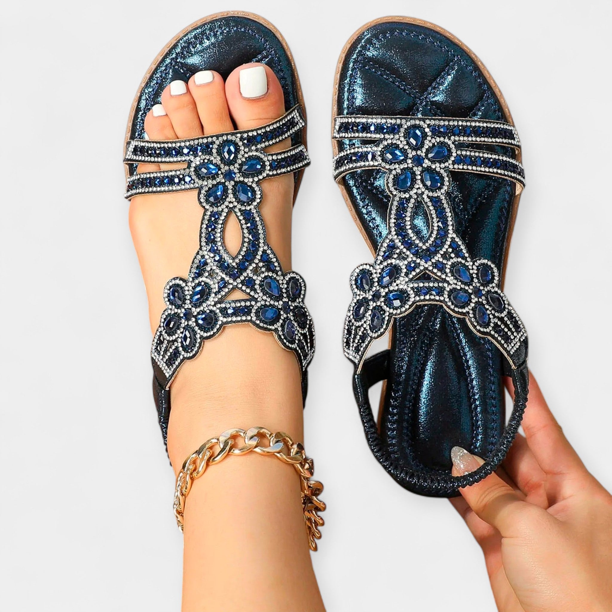Boho Orthopedické sandály