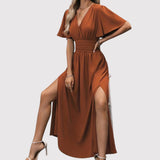 Elara |  Elegantní šaty s volánkem