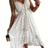 Glam | maxi šaty s výstřihem