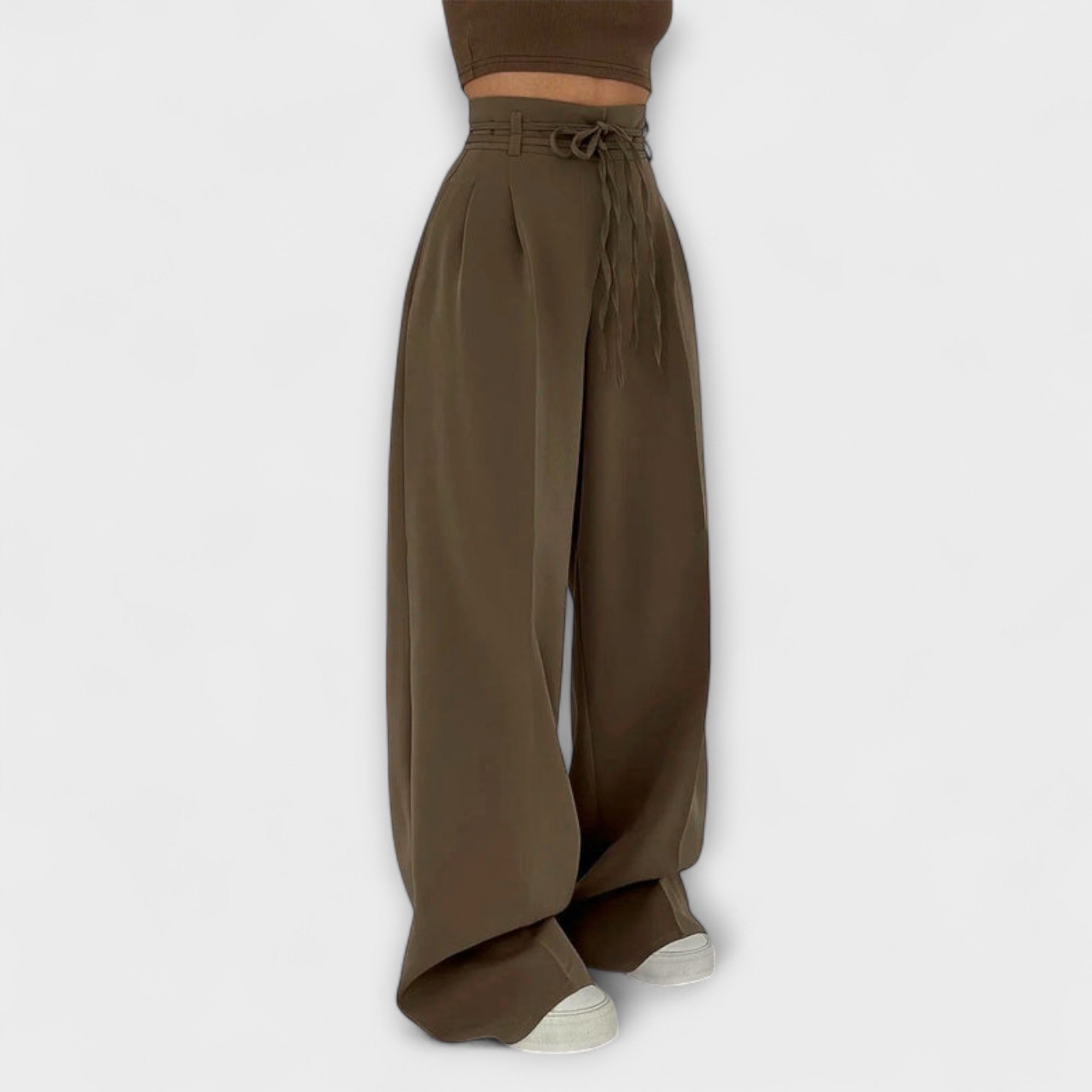 JILL™ | VOLNOČASOVÉ KALHOTY SE ŠŇŮRKOU