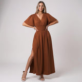 Elara |  Elegantní šaty s volánkem