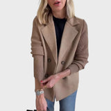 Emma | Elegantní blazer s úpletem na rukávech