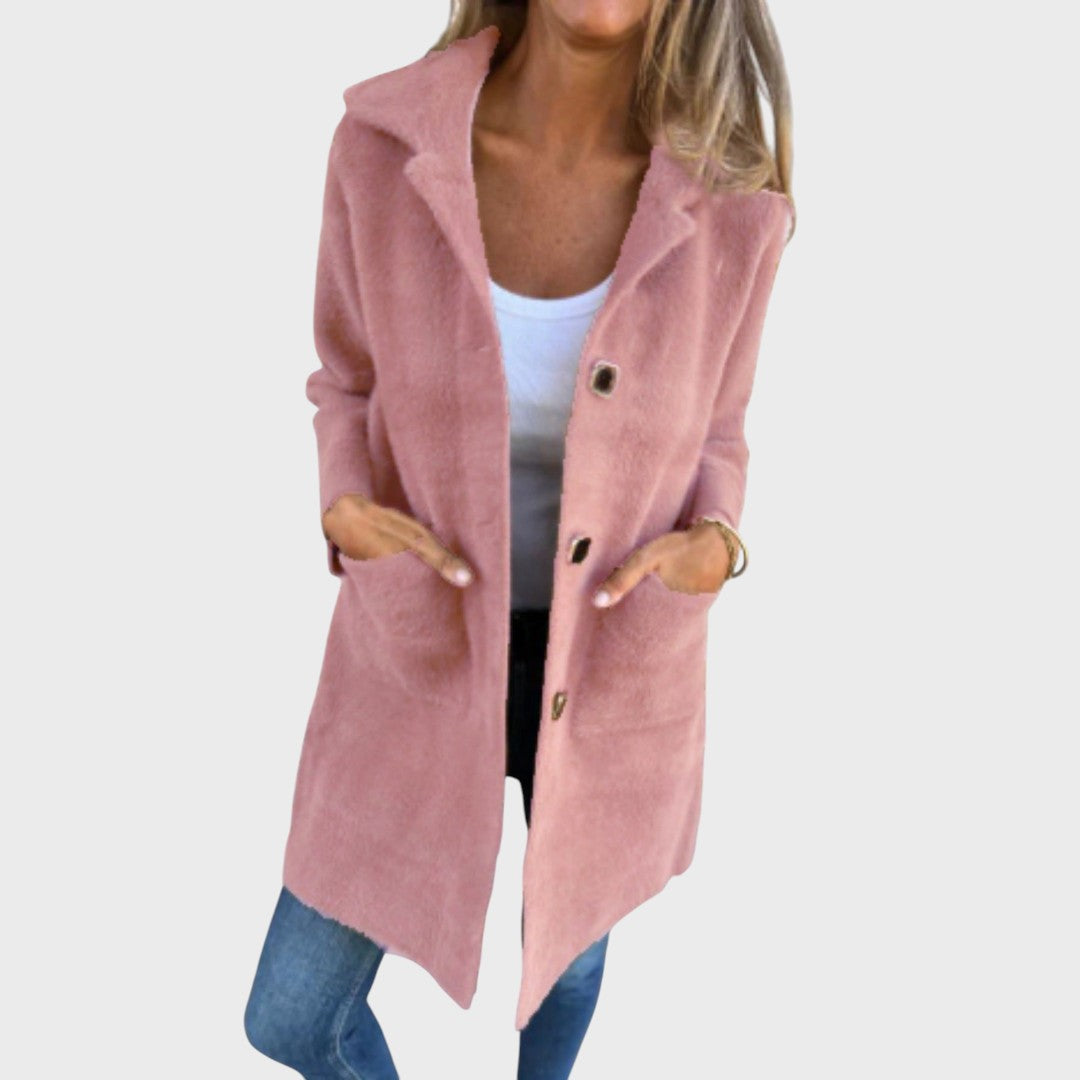 Karolína | Elegantní, hrubý kabát