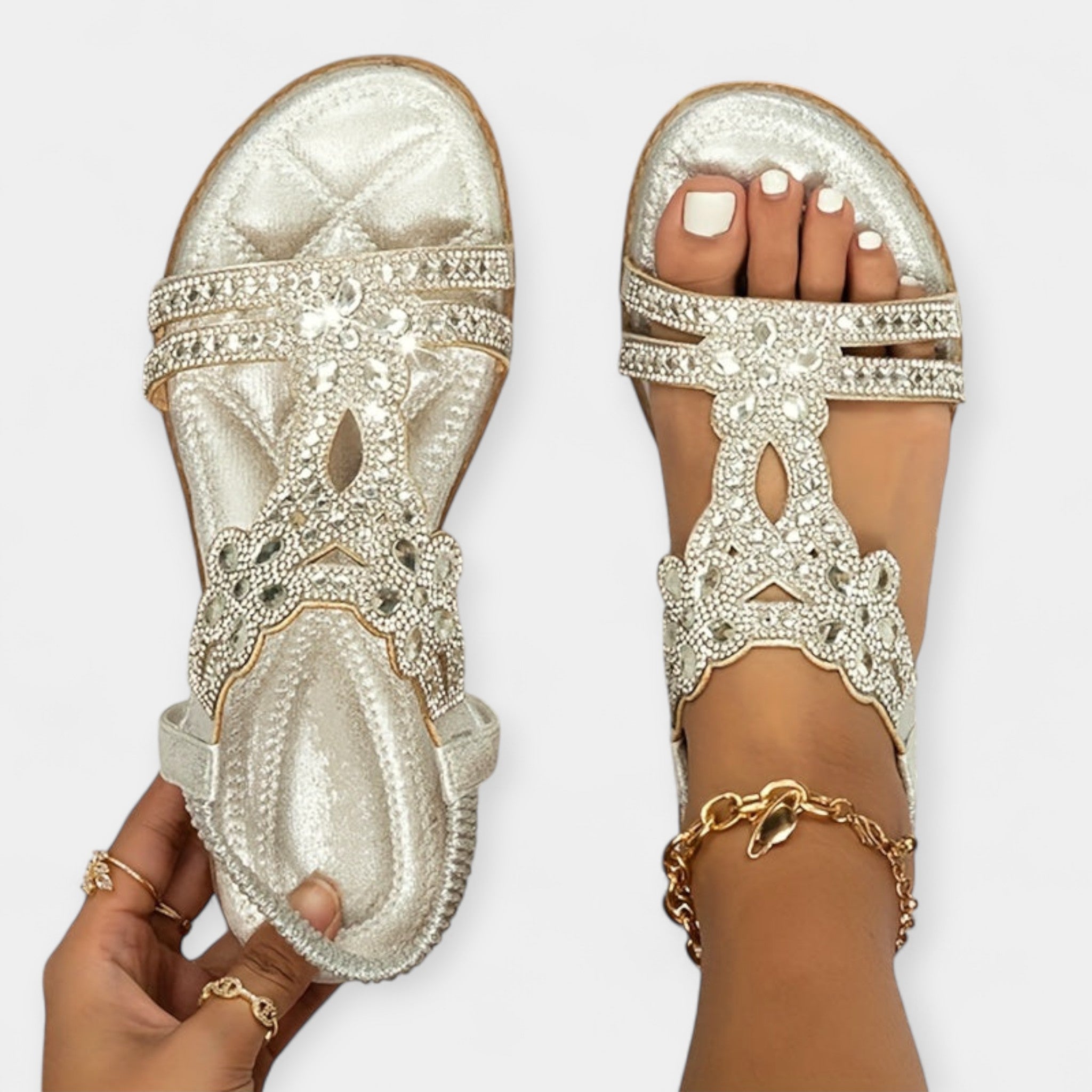 Boho Orthopedické sandály
