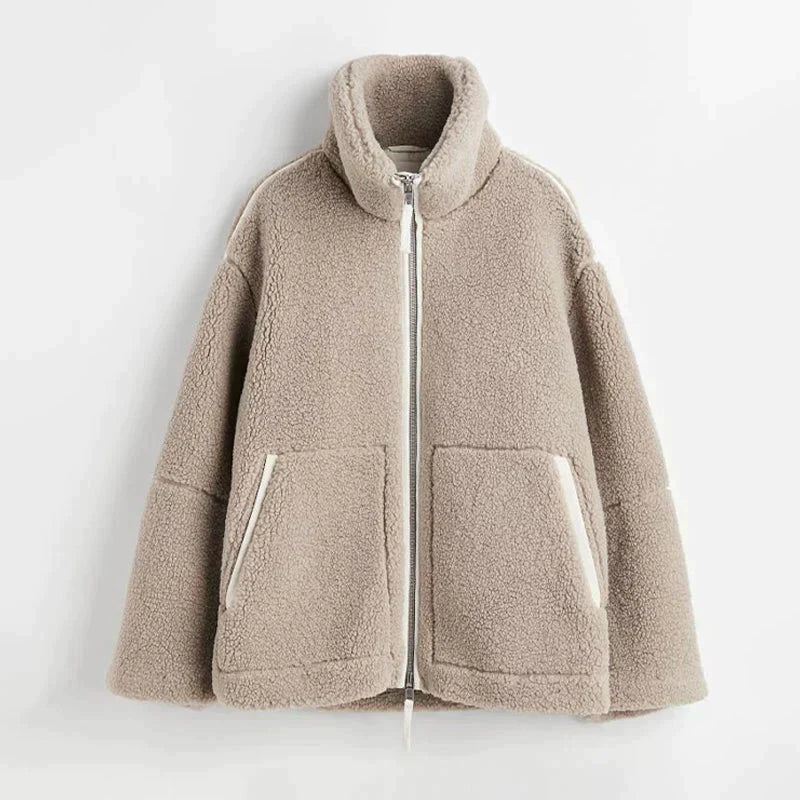 Liora – Oversized Teddyjackety