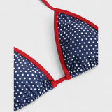 SORAIA |  Puntíkové bikiny s uzlem
