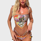 JULIA | Bikinový set s květinovým potiskem