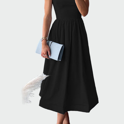 Elegantní midi šaty s nastavitelnými ramínky