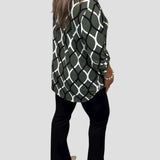 Janny™ | Elegantní ležérní halenka s rukávy