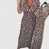 CALISTE | Elegantní leopardí šaty