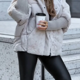 Áva - Elegantní péřová bunda