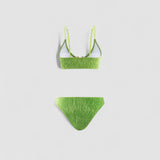 VIOLA |  Sametové bikiny se sarongem – 3ks