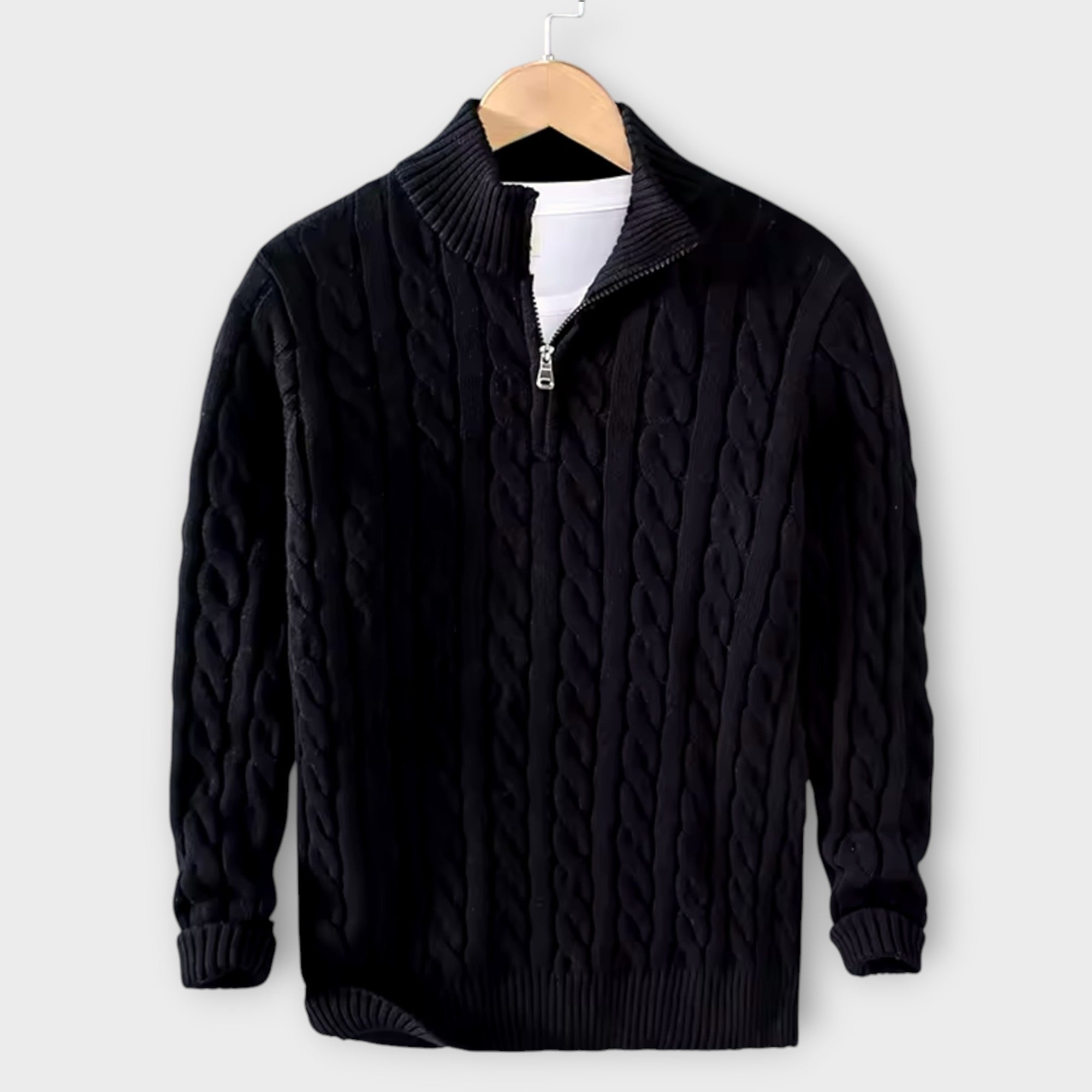 LORENZO™ | POHODLNÝ A ELEGANTNÍ PULOVR S POLOZIPSEM