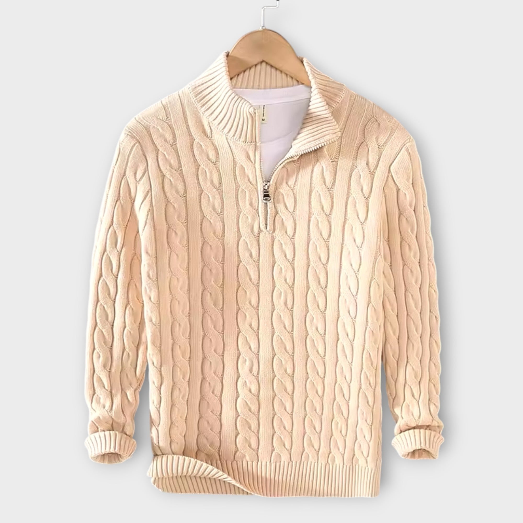 LORENZO™ | POHODLNÝ A ELEGANTNÍ PULOVR S POLOZIPSEM