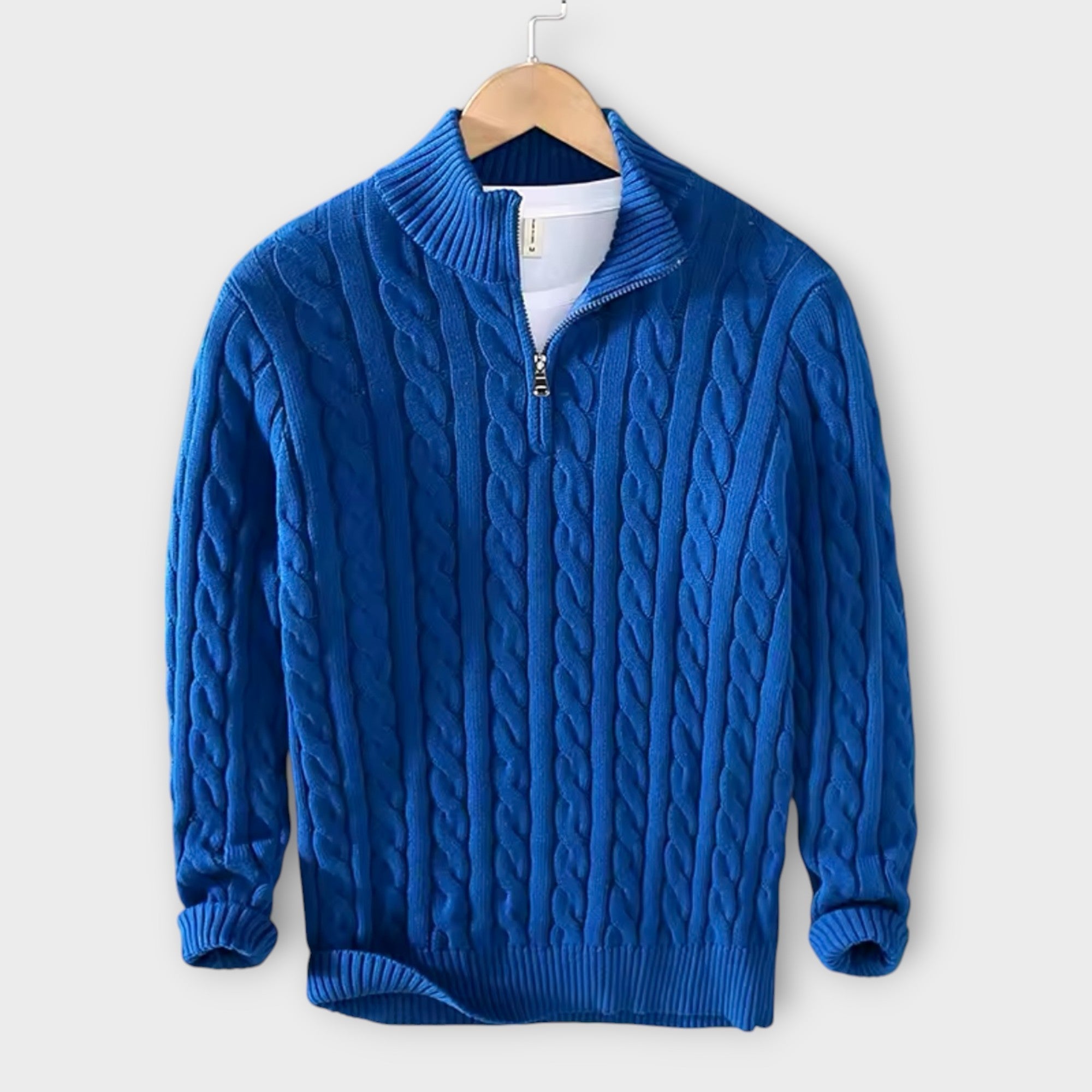 LORENZO™ | POHODLNÝ A ELEGANTNÍ PULOVR S POLOZIPSEM