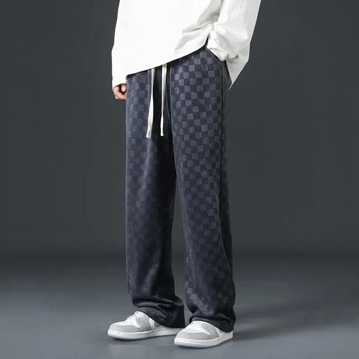 JULIAN™ | STYLOVÉ TEPLÁKY S KÁROVÝM VZOREM