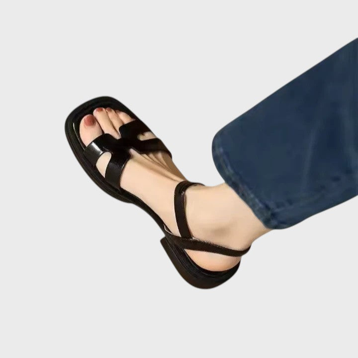 Deliane | Elegantní Plochá Sandály