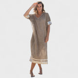 KORIANE | Kaftan Jada Taupe