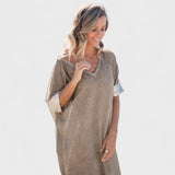 KORIANE | Kaftan Jada Taupe