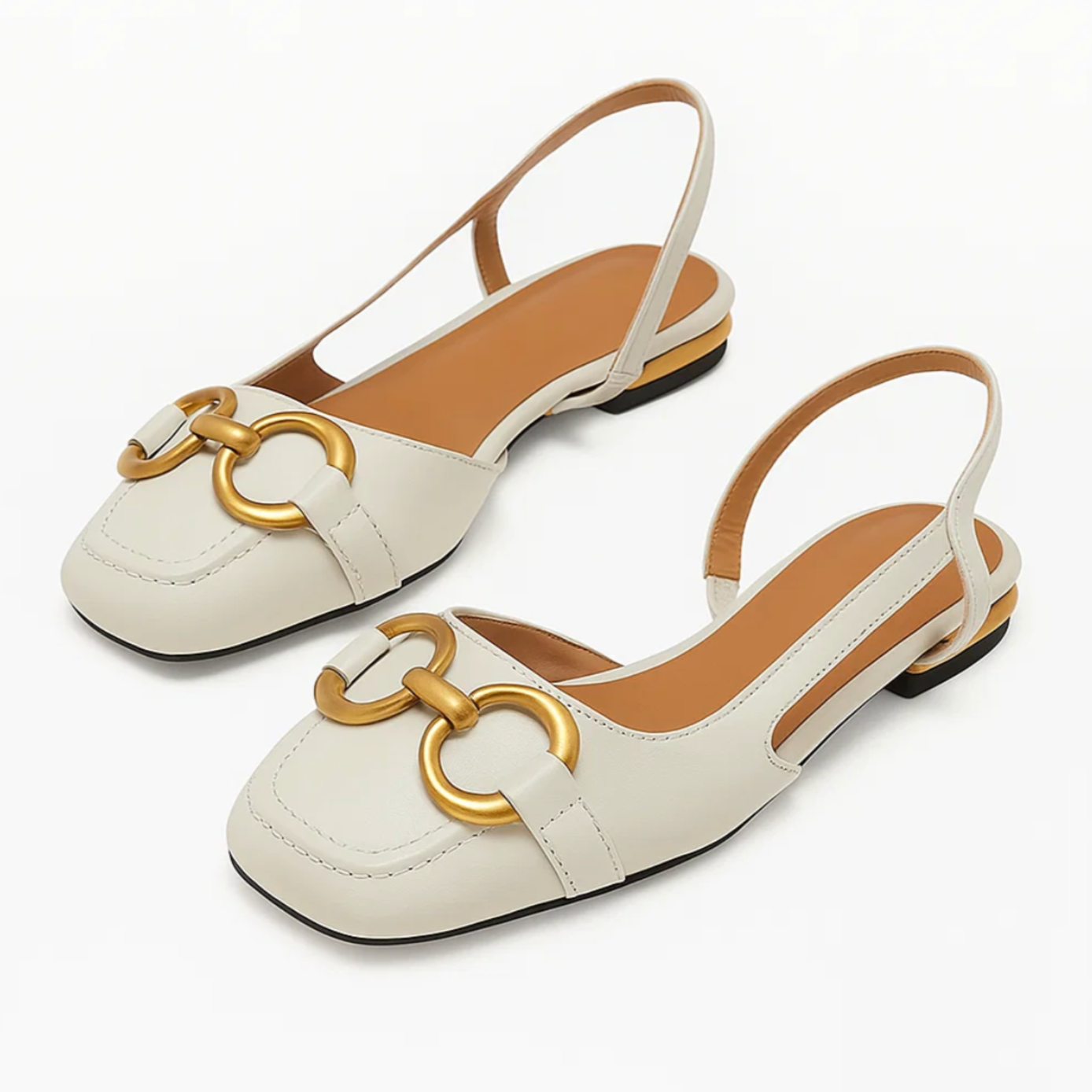 Novara | Elegantní slingback ploché boty