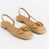 Novara | Elegantní slingback ploché boty