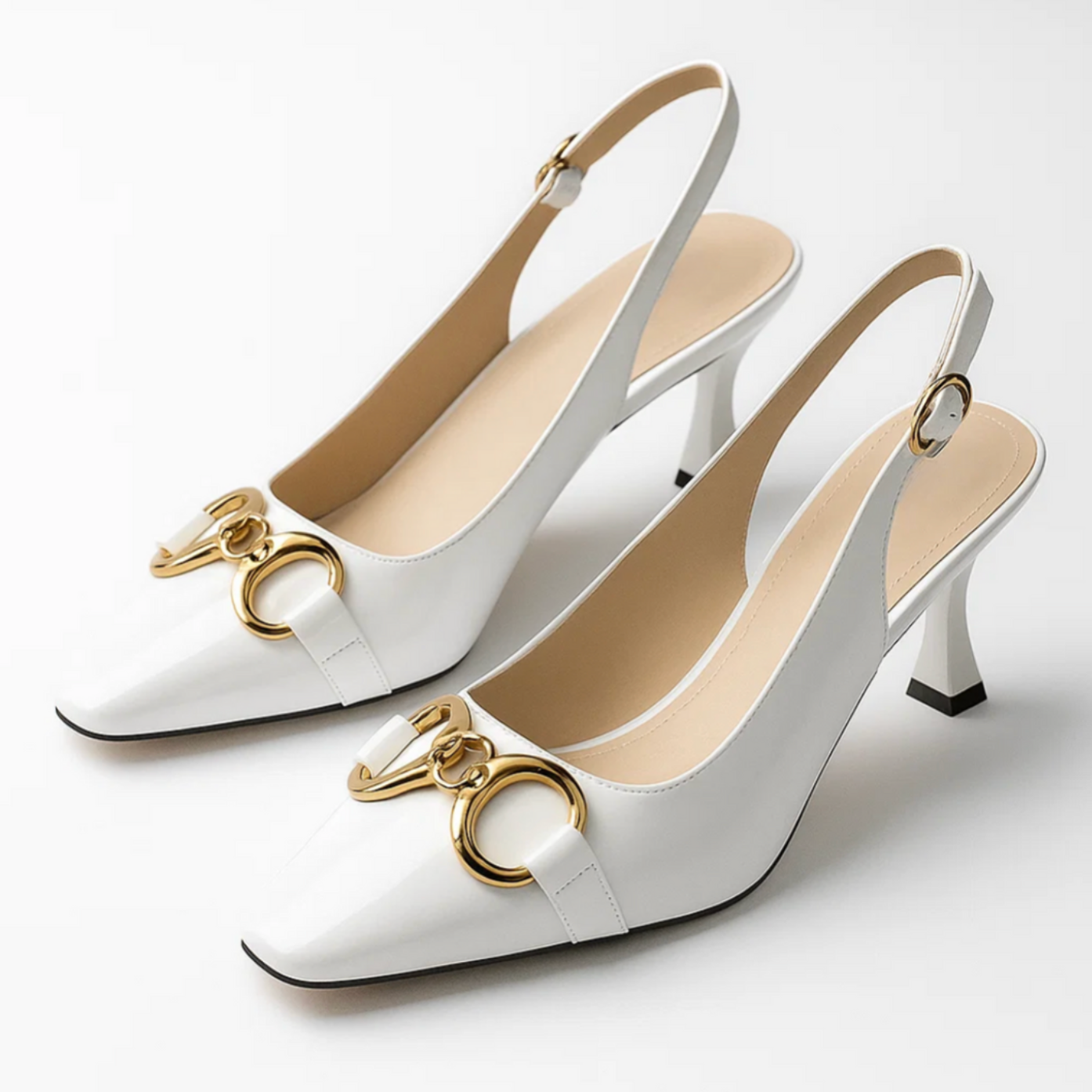 mariana| Stylový slingback s podpatky