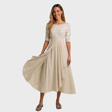 FROYDA™ | Elegantní společenské šaty s krajkou