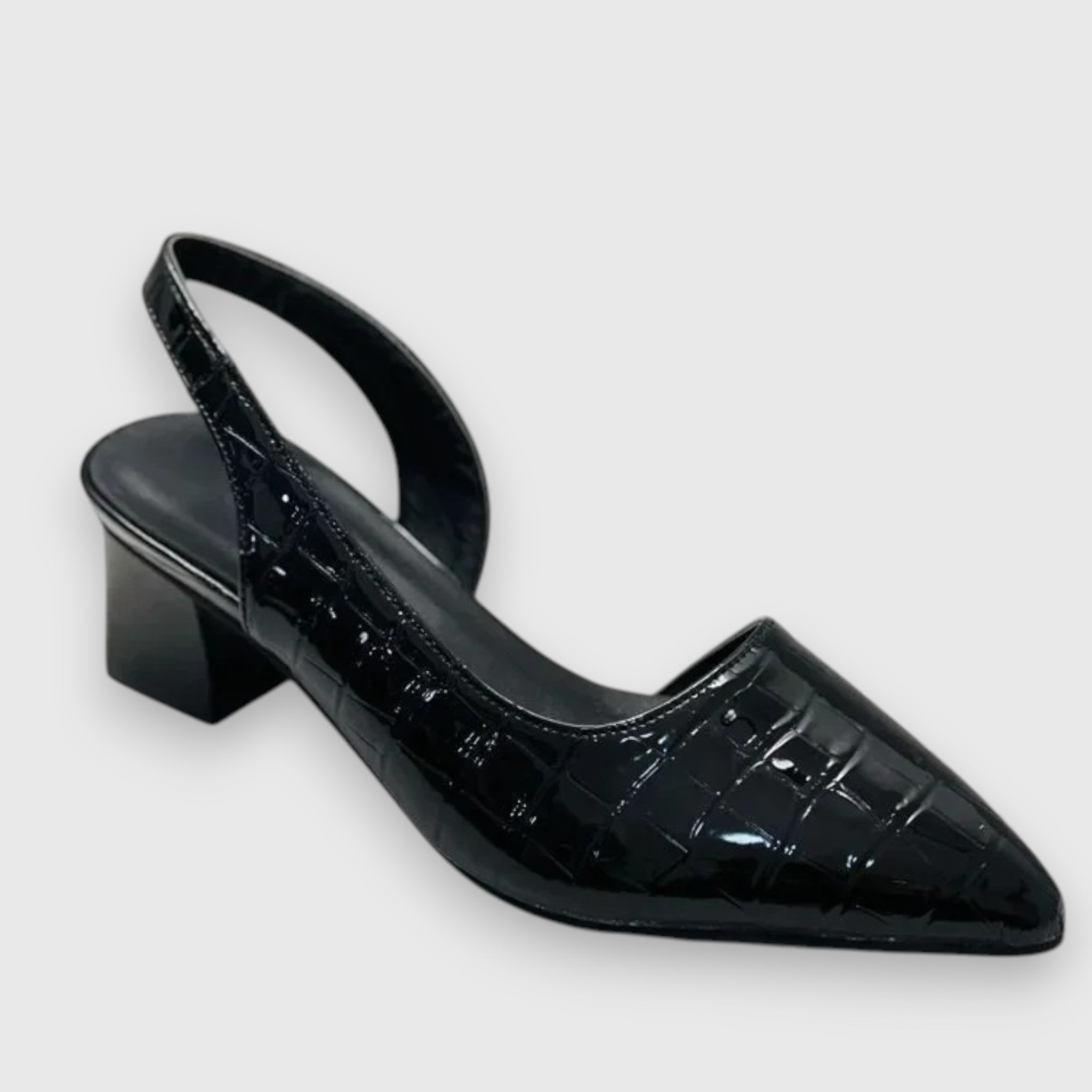 NORA™ | Vintage lodičky se slingback páskem