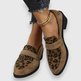 ROMY™ | stylové loafers s leopardím vzorem