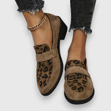 ROMY™ | stylové loafers s leopardím vzorem