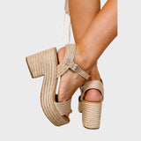 Rezor | Módní espadrillové sandály