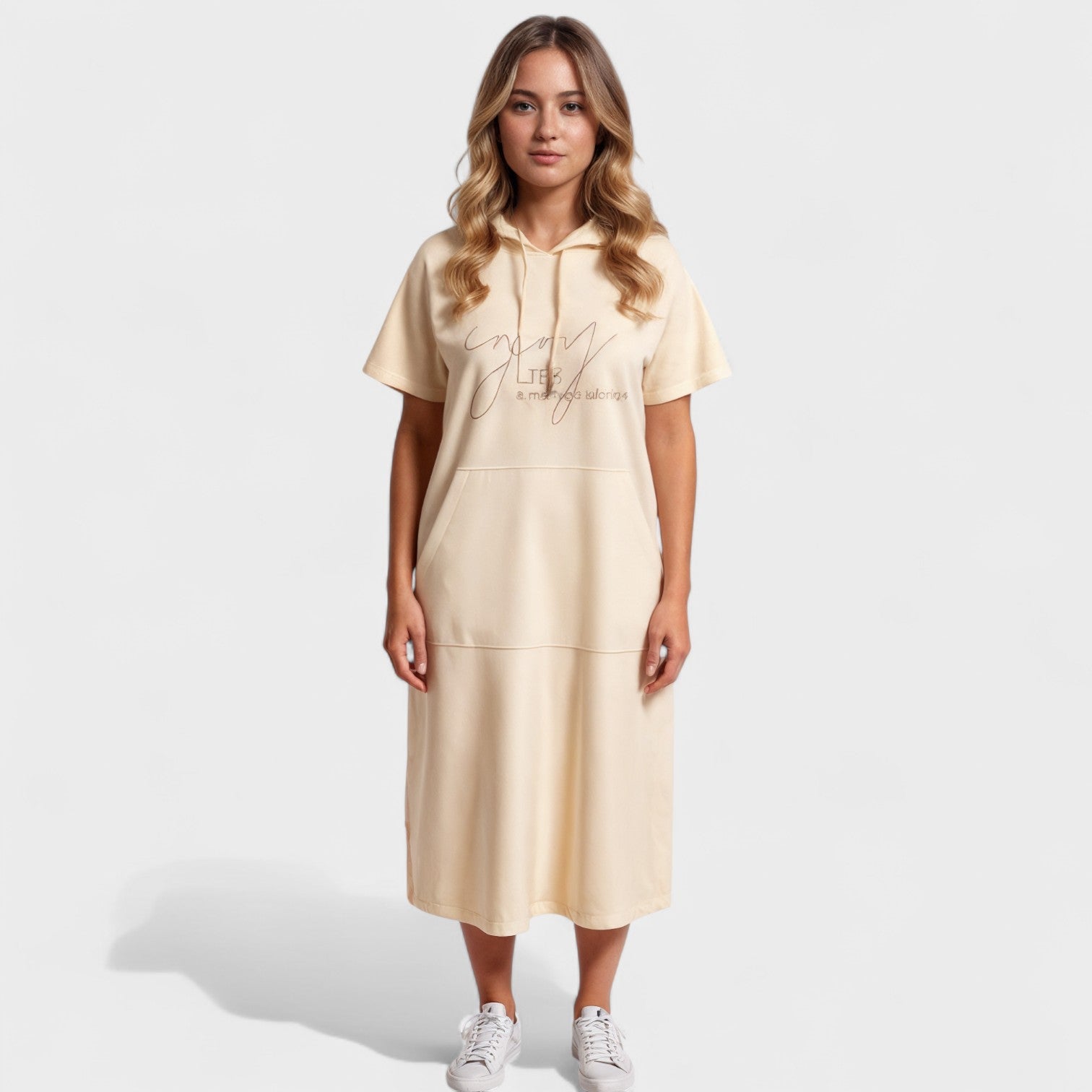 Emma – Mikinové šaty s kapucí